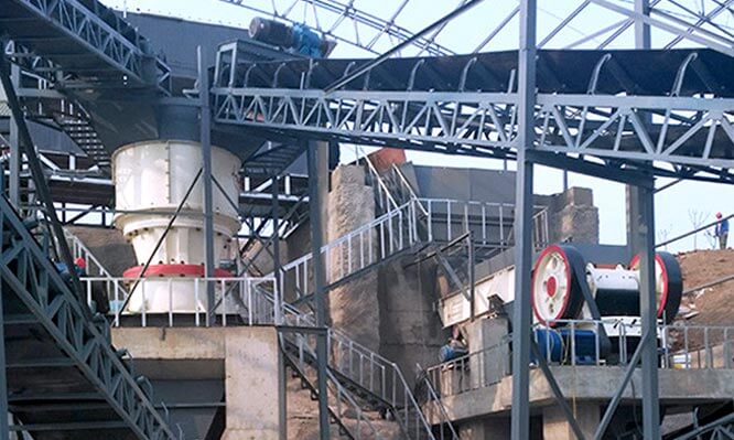 鵝卵石破碎生產(chǎn)線